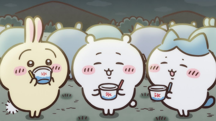 【公式】『ちいかわ』第258話「かき氷シロップ」※1週間限定配信＜7/22 (火)AM7:59まで＞