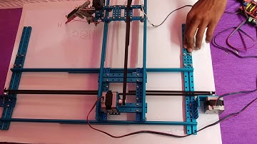 IISc Open Day - 2019: Printing Robot.