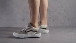 VANS BMX STYLE 114 PERAZA GREY/WHITE ON FEET - YouTube