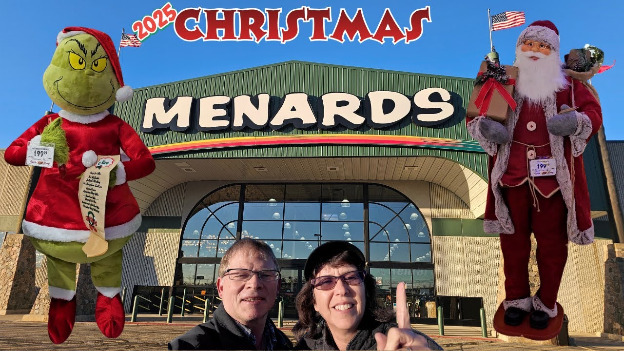 MENARDS Christmas NEW 2025 Decor Village Display and Store Walk Through