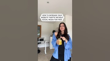 How To Increase Your WEBSITE Traffic Without Social Media For Free #shorts