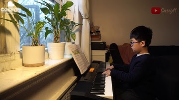 Bastien Piano Basics Level 3 Piano No.7 Down in the Valley (Page 14) (♩=96 Andante)