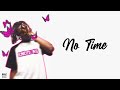 Khaid  no time official lyric audio