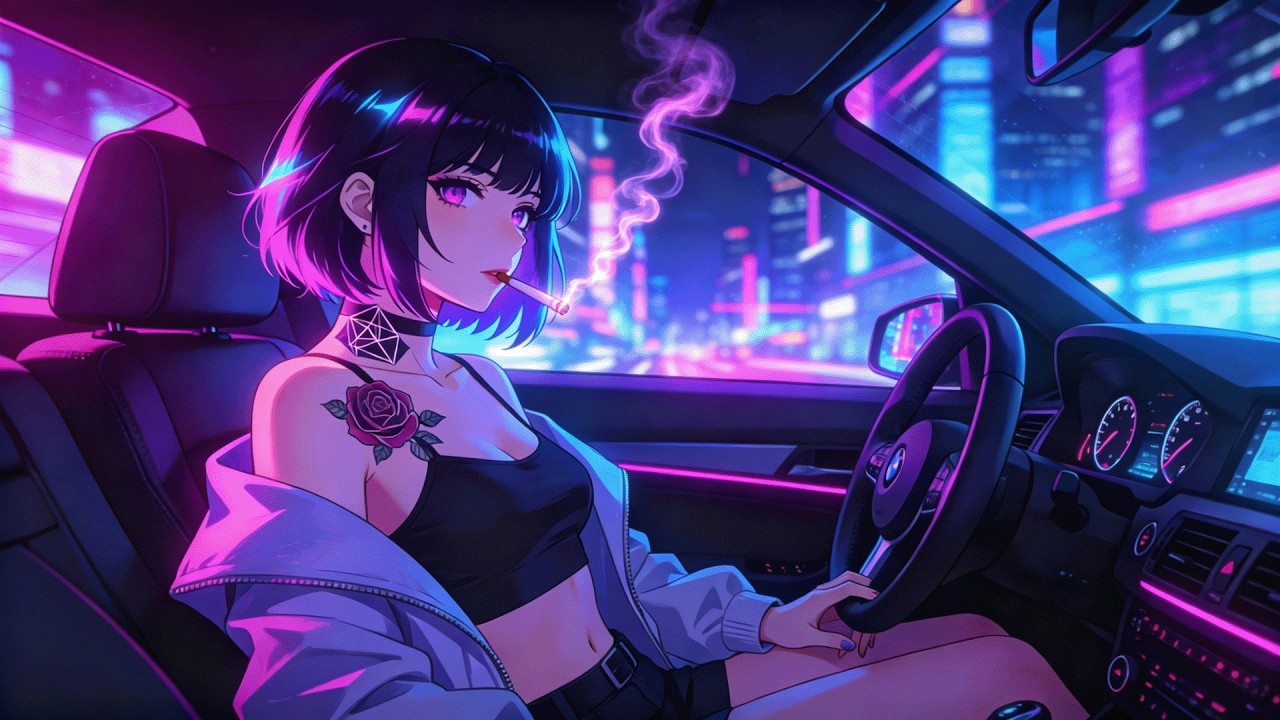 City Lights Lo-Fi Rap — Smooth Midnight Hip-Hop Mix | Chill Study & Cafe Vibes