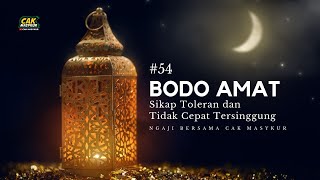 Sikap Bodo Amat dan Terserah Dalam Islam, Ternyata Ada Manfaatnya - Seri #54