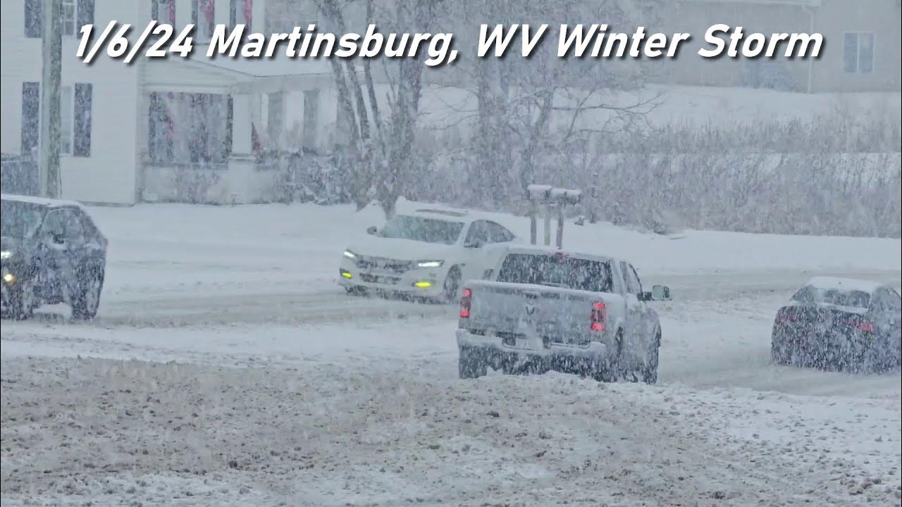 01062024 Martinsburg, West Virginia Winter Storm Heavy Snow i
