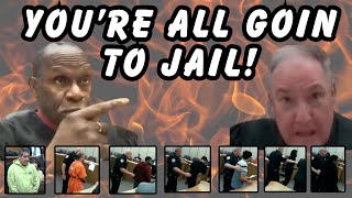 YOU'RE ALL GOIN TO JAIL! Multiple Revocations of Dumb Defendants Playing Games With The #court !
