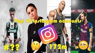 Top 10 Instagram account 2020 | most followers on instagram Top 10 Instagram account 2020 | most followers on instagram