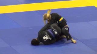 2013 Euro Womens Blue Belt Open Weight Finals - Submission