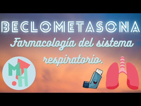 Beclometasona, antiinflamatorio esteroideo.