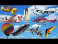 Air Transport for Kids in English | Airplane, Rocket and Air Transport for Kids in English