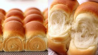 무반죽빵)빵반죽에 이걸 넣으면 정말 부드럽고 쫀득해져요/버터밀크빵/dinner roll/morning bun