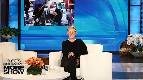 Ellen in Kris Jenners Ear