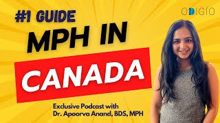 MPH in Canada after BDS | Career Expert Podcast: Dr. Apoorva Anand