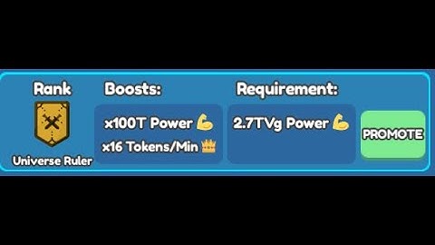 Getting Universe Ruler in Super Power Fighting Simulator