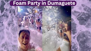 Foam party in Dumaguete