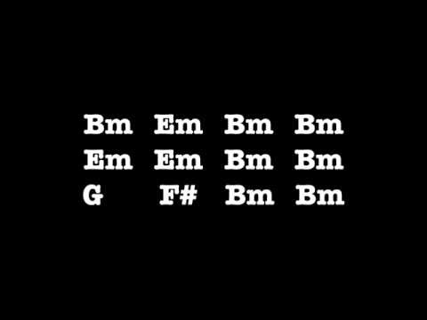 Minor Blues Guitar Backing Track (Bm)