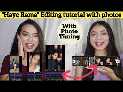 Haye rama yeh kya hua Reels Tutorial | How to add Shaking effects | Photo transition | Hai rama Edit Aiw Editor 2