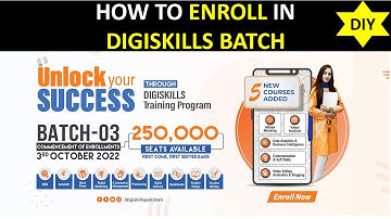 How to enroll in digiskills batch 3