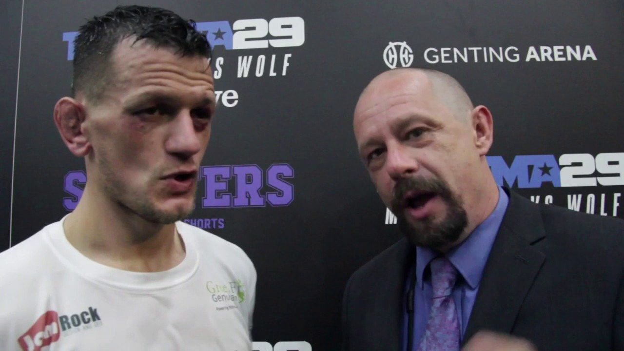 Post-Fight Interview with Shay Walsh at BAMMA 29