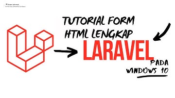 Tutorial Membuat dan Menampilkan Hasil Form HTML dengan Blade Pada Laravel 8 di Windows 10