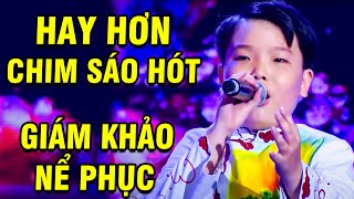 Cả Trường Quay MÊ MẪN Giọng Hát Của Cậu Bé 