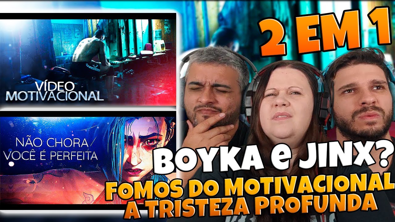 Yuri Boyka - Um Homem Livre | Jinx - Você é Perfeita (Arcane) | MULT REACT EM FAMÍLIA