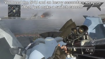 Black ops 2 NEW trickshot tutorial | The sniping barrel roll | cod bo2 tuto fr