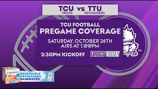Frogs Today Football Pre-Game Show Tcu Vs Texas Tech