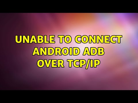 Unable to connect Android ADB over TCP/IP (2 Solutions!!)