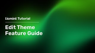 How to Edit Theme on Ticmint Dashboard | Event Page Customisation Guide