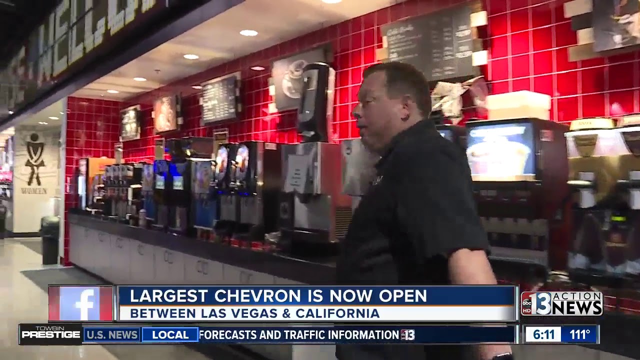 Find A Gas Station >> World's largest Chevron opens its doors near the Nevada ... Find A Gas Station >> World's largest Chevron opens its doors near the Nevada ...