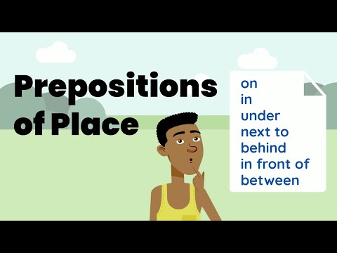 Prepositions of Place