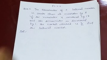 Class 8 Maths Chapter 2 Exercise 2.6 Question 7