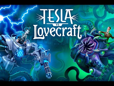 Видео: Tesla Vs Lovecraft Прохождение всех уровней измерение Эфира, и последний босс Лавкрафт