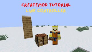Link Controller Recipe - Minecraft Create Mod Guide