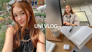 UNI VLOG | simple days in taft, getting my life together, catching up assignments, singapore haul