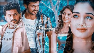 Poongatre Tamil Song Whatsapp Status 💞Efx Video | Karthi | Tamannaah | Yuvan | Love Couple | Paiya |