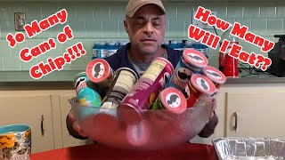 Scott Eats Challenge|15 Cans of Pringles!!