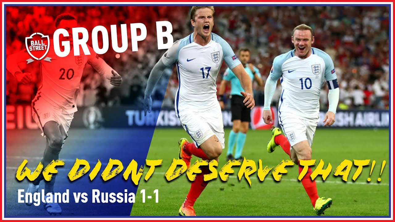 ENGLAND 1-1 RUSSIA | WE DIDN'T DESERVE THAT! | EURO 2016 MATCH REACTION
