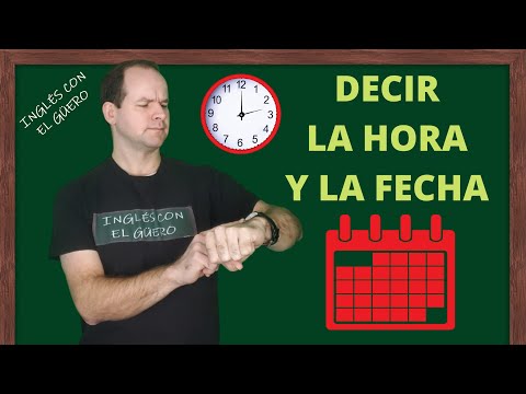 Video: ¿Qué significa fecha y hora?
