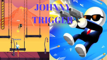 Johnny Trigger level 206-218 iOS gameplay *(Crazy Headshots)*