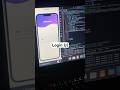 Build Modern login Ui in just 20 seconds 🔥 #appdevelopment #flutterui #flutter #flutterdev