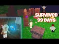 99 Nights in the Forest How many days can i survived | #99daysintheforest 