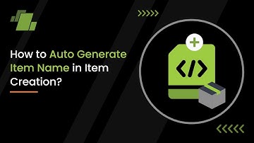 How to Auto Generate Item Name in Item Creation?