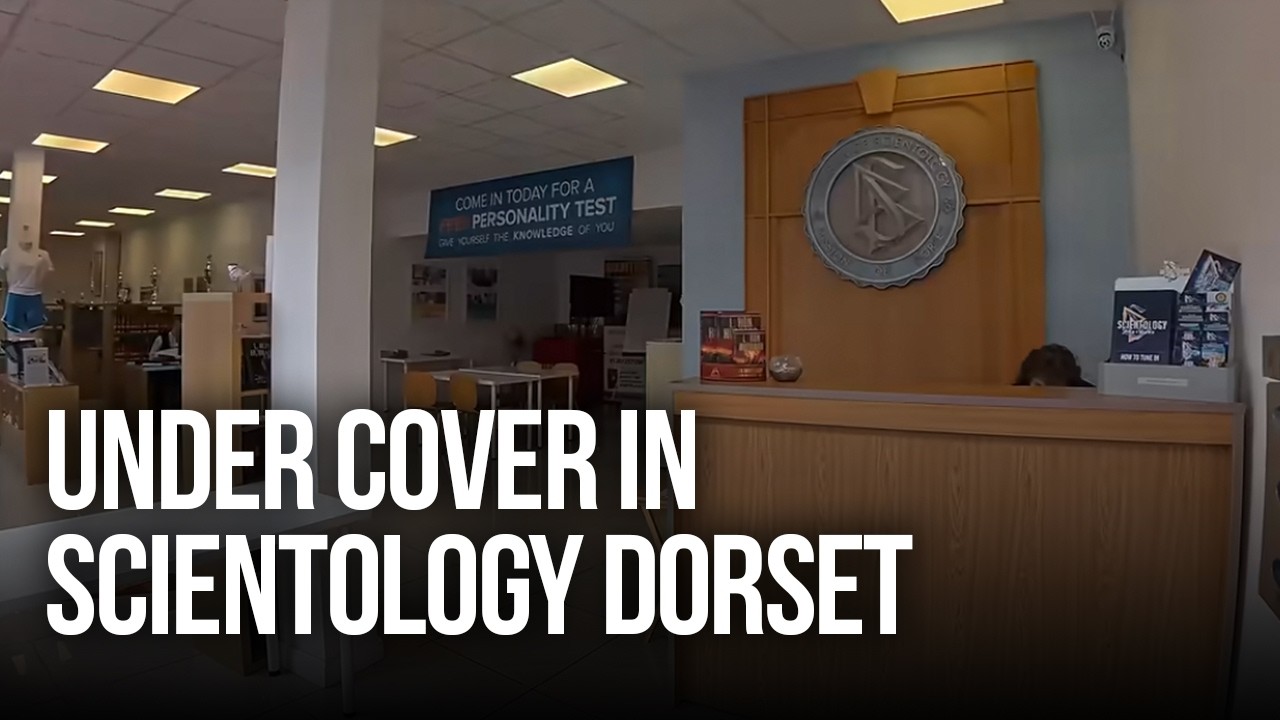 He went undercover at Scientology's Dorset Mission. They panicked!