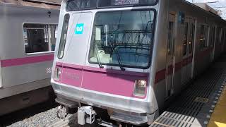 東京メトロ８０００系　８００６編成　曳舟にて