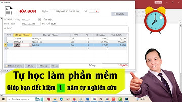 Làm phần mềm quản lý không cần lập trình với MS Access 1 giờ | Trại Huấn Luyện Coder iif