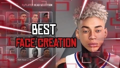 *NEW* BEST DRIPPY FACE CREATION ON NBA 2K20! BEST FACE CREATION TUTORIAL NBA 2K20!