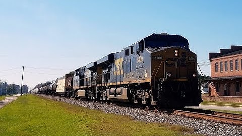 CSX F721-03 NB through Lake City, SC